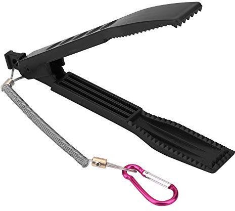 VBESTLIFE Pinze da Pesca Pinza per Pesce con Interruttore di Bloccaggio Corpo Supporto per Cordino Molla