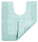 Allure Heavyweight Reversible Pedestal Toilet Mat, 100% Cotton, Super soft, Washable, Large Size 55cm x 55cm (Duck Egg)