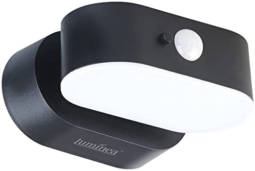 Projecteur LED solaire 200 lm avec détecteur de mouvement [Luminea]