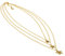 Vestopazzo Collana DD04019 oro catena con stelle, Adulti, Stella, Oro giallo, Collana