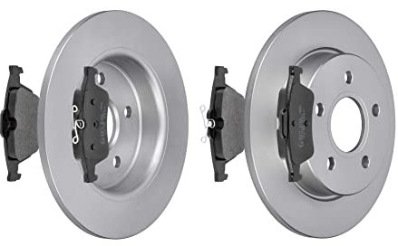 f.becker_line Bremsensatz Bremsscheiben Ø265MM + Bremsbeläge Hinten - kompatibel mit FORD FOCUS II C-MAX - Bremsen Set Bremsenset Bremsanlage