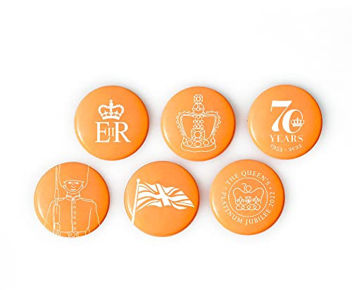 First4Magnets Queen'S Platinum Jubilee 2022 Feierliche Magnete