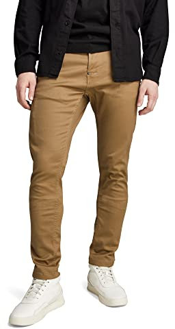 G-STAR Skinny Chino 2.0, Pantaloni Uomo, Beige (Safari D21974-c105-b444), 38W / 36L