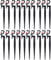 Hydrogarden 40pcs G‑Type 360 Degree Rotation Sprinkler Watering Spray Nozzle Accessory for Garden Lawn