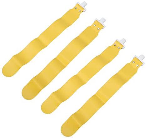 Airshi Flag-Football-Gürtel, Flag-Football-Team-Set, Verstellbar für Fußballplätze (Gelb)