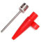 RBR Aguja para inflar balones y Boquilla Hinchable cónica. Aguja de Acero Inoxidable para Inflar Todo Tipo de balones