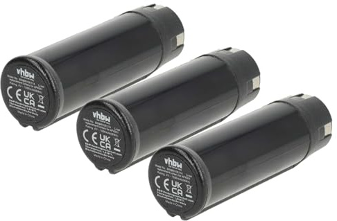 vhbw 3X Akku Ersatz für Ryobi AP4001 | für Werkzeug (1500 mAh, Li-Ion, 4 V)