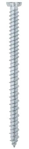 bricoleva.it Set di 100 Viti di Ancoraggio Diretto per Calcestruzzo, Viti a Muro senza Tassello, Impronta Torx. Turbo Viti, Turboviti per Cemento - TPS testa svasata, 7,5x120mm