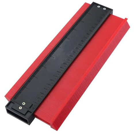 Profile Ruler Contour Gauge Line Copier Plastic Measuring Tool Cutting Template for Woodworking Ceramic Tiling Tool