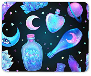 Destination Vinyl Ltd Witch Craft Coven Magic Mouse Mat Pad - Potions Pagan Spells Cartoon #14717