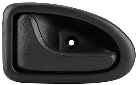 Duokon Couverture de Poignée de Porte Intérieure de Voiture d'ABS, Bol de Garniture de Poignée de Porte pour CLIO II 1998-2005 / MEGANE I 1995-2002(gauche)