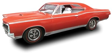 1/25 1967er Pontiac GTO, 2T