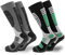 Occulto Herren Skisocken 2er Pack, 4er Pack (Modell: Felix) 2 Paar Grün Schwarz 43-46