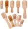 RoadLoo Mini Cuillères en Bois - 10 Pcs Pelle Doseuse Courte pour Sel, Épices, Haricots, Lait en Poudre, Café - Ustensiles de Cuisine Essentiels