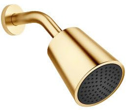 Dornbracht Kopfbrause, Ausladung 180-210 mm, 28504979-28, Farbe: Messing gebürstet