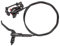 WANGQI Hydraulische Bremsen Set, Fahrrad Scheibenbremse Set Mtb Mountain Bike Öl Scheibenbremse Rotor Hebel (Ölschale hinten links)