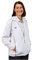 Henselite Ladies Lawn Bowling County Fleece-Color White with Grey Trims Size XXXL