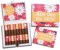 Schokoladenseite Aufkleber-Set & Banderole für Merci Schokolade mit vorgedruckten Aufklebern I Persönliches Geschenk für Freunde, Familie, Kollegen | ohne Schokolade | Inkl. 2 Glückwunschkarten (rot)