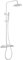 IMEX - Columna de ducha Dinamarca blanco mate