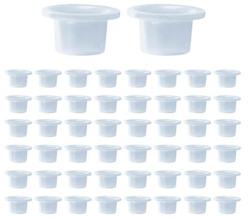 Joint d'étanchéité DAMLUX en silicone pour robinet, universel pour eau chaude et froide, 10 pièces, blanc