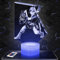Lampephoto.fr Nachttischlampe - Touch-Nachtlicht Videospiel Z 3D-LED-Lampe Illusion, Geschenkidee Weihnachten Geburtstag Junge und Mädchen Nachttischlampe Kinder- oder Erwachsenenzimmer TOP