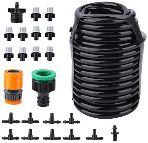 de Riego por Aspersión para Césped, de Riego Automático para Plantas de Agua, Manguera de Jardín, Horticultura, Bricolaje, 10m