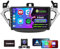 Hikity 2G+64G Android Autoradio per Opel Corsa 2015-2019 per Opel Adam 2013-2016 con Wireless Carplay Android Auto 9Pollici Car Radio Stereo con GPS Navi WiFi DSP FM RDS Telecamera Posteriore