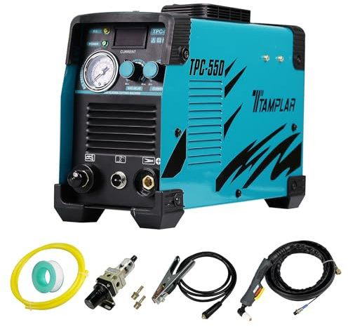 TTAMPLAR Taglierina al plasma ad arco pilota - Macchina da taglio al plasma ad arco pilota touch con inverter IGBT ad alta frequenza a doppio volataggio 110V/220V