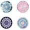 4 Pack Multi-function Foldable Finger Cell Phone Stand Mount and Stand for Smartphones and Tablets Bohemian Style