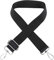Taschengurt Schwarz,Taschengurte zum Wechseln,Schultergurt für Taschen,Verstellbarer Schultergurt für Taschen,3.8 cm Breiter Taschengurt DIY Zubehör für Handtaschen,Breite Umhängetaschen Strap