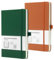 HOMEMARS Taccuino, Quadretti, Taccuino a5,Notebook, Quaderno A5, Quaderno a5 Quadretti，200 Pagine, 100 g/m², 2 pz, Diario Personale,taccuino classico, Marrone Verde