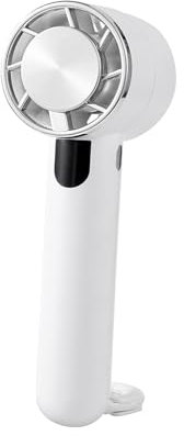 SHYOSUCCE Mini ventilatore portatile LCD con dissipatore di calore, 5 velocità regolabili,ventilatore tascabile, ventilatore USB portatile per casa, ufficio, all'aperto e viaggi