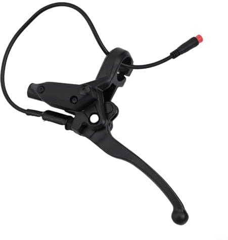 babominimer E-Bike E-Scooter Elektronisches hydraulisches Bremshebel-Set, Aluminiumlegierung, 2-poliges wasserdichtes Design, 22,2 mm Lenkerhalterung (linke Bremse)