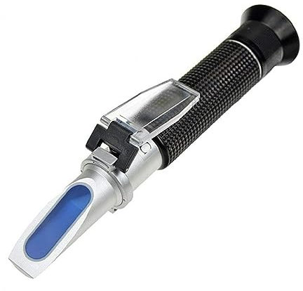 Brix-Messgerät, Werkzeuge 0-32% Refraktometer Handsaccharimeter Trauben Zucker Dichtemesser Alkohol Zucker Früchte Tester Konzentrationsmessgerät