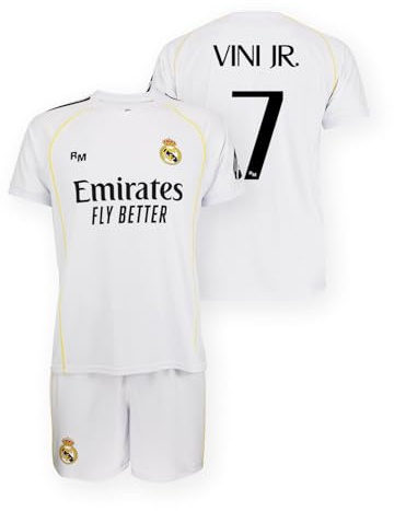 Real Madrid Unisex Kids Conjunto Infantil 1a Equipación 25-26 Shirt (Pack of 1)