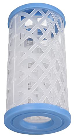 Keenso Filtre de pompe de piscine amovible remplaçable réutilisable filtre de rechange pour piscine INTEX type A C avec couvercle en PVC et 5