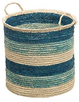 Kouboo rund Sisal Storge Korb mit Griffen, braun
