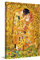 Startonight Impression Sur Toile Peinture Arbre de la Vie, Le Baiser Klimt, Tableau Abstrait - Decoration Murale Salon Moderne - Image sur Toile - Grande 80 x 120 cm Idée Cadeau Élégante et Originale