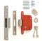 4 x KEYED Alike Dead Lock ERA Fortress 63mm (2.5) 5 Lever BS 361-32 Satin