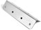4X Pack Indoor Outdoors Internal External Small Corner Joining Railway Sleeper Bracket for Raised Beds, Pathway or Driveway Edging, Planters and Retaining Walls - Galvanised Steel Finish (17cm x 8cm)