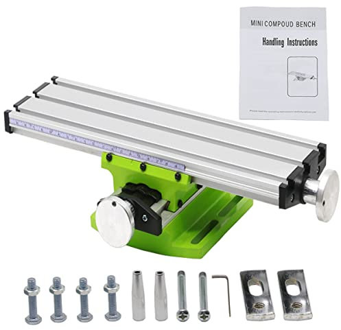 Mini-Fräsmaschine, multifunktional, Bohrschraubstock, für Arbeitstisch (klein (31 - 9 cm)