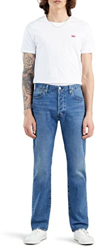 Levi's 501 Original Fit Jeans Homme, Bulldog Indigo Mask, 29W / 32L