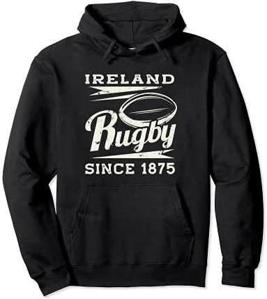 Vintage Ireland Rugby Since 1875 Pullover Hoodie