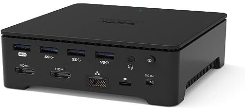 Port Connect Station d'accueil Double écrans 2X 2k USB-c 100w pour 8 périphériques Noire