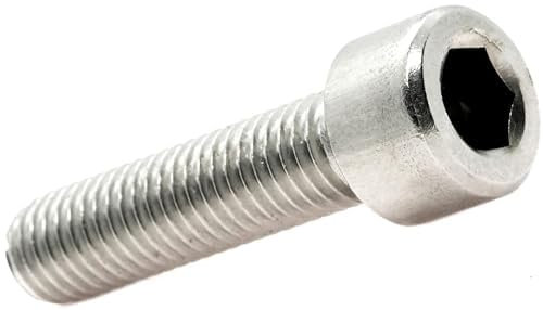 Viti a testa cilindrica, M2 (2 mm x 10 mm) – Bulloni in acciaio inox A2 (confezione da 20)