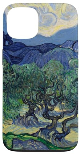 Olive Trees with the Alpilles Mountains by Vincent van Gogh Case for iPhone 13