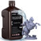 ELEGOO Upgraded Wasser Waschbares 3D Drucker Resin 2.0, Schnell Aushärtendes Photopolymerharz für LCD DLP SLA Resin Drucker, 395-405nm UV-Aushärtung 3D-Druckflüssigkeit, Grau 2000g