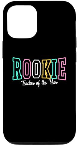 Hülle für iPhone 15 Rookie Teacher of the Year - Bunte Buchstaben