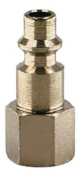 AirOutil Embout Compresseur Rapide 1/4″ Femelle - Pour Machines Alimentation en Air Comprimé - Raccord Pneumatique Passage 6mm - Embout Adaptateur Profil ISO 6150-B
