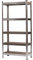 CROWNSHOP 5-Shelf Storage Shelves Units Metal Greenhouse Accessories Storage Shelf Garage Racking Green House Staging 50KG Max Weight (5 Tier, 70 x 30 x 150CM)